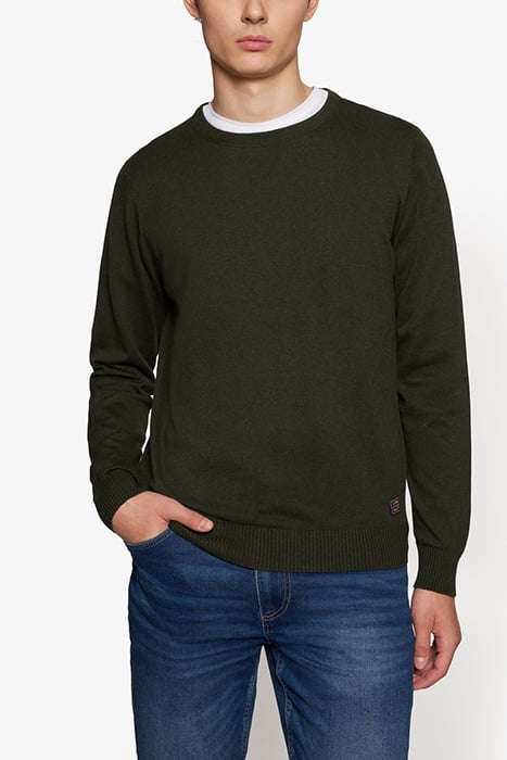 VICESI CREW + FULL GREEN MELANGE 1