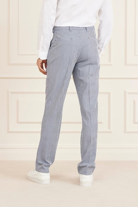 ROGER CLASSIC CHINO SMART BLUE AND WHITE 2