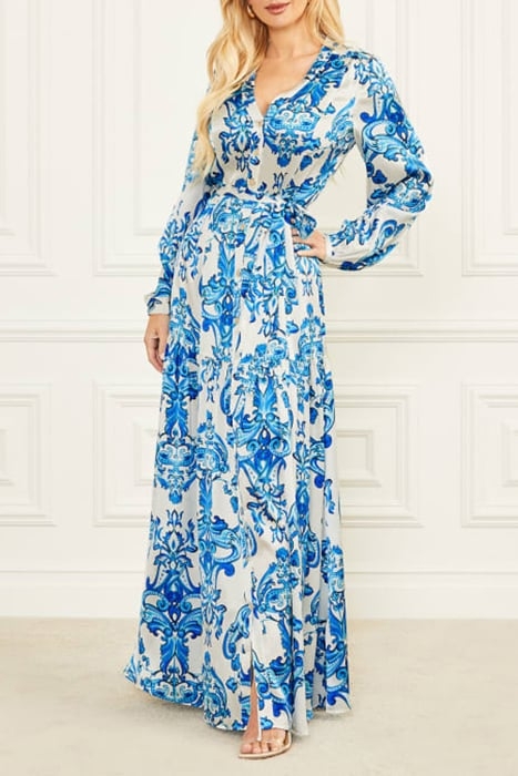 NOMAD MAXI DRESS BLUE NOTE 4