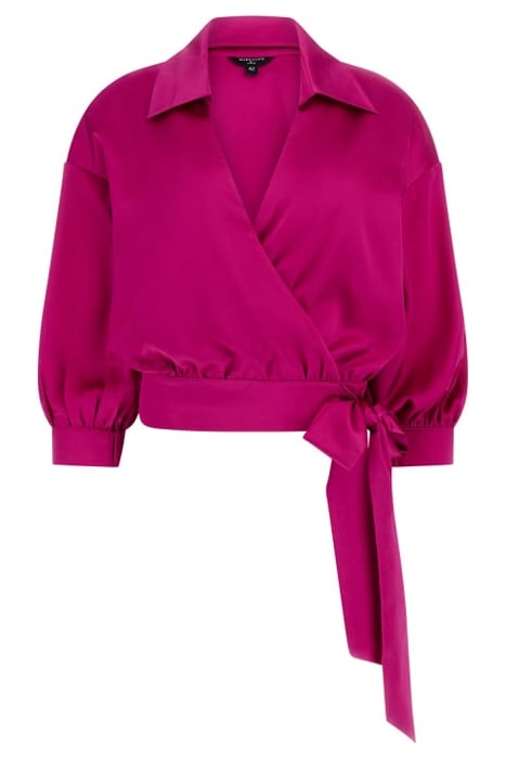 DAISY TOP BRIGHT BLOUSE FUCHSIA 1