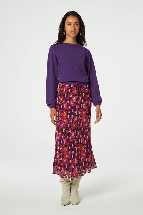 PIPPA SKIRT SUNSET ORANGE/BLACK 1