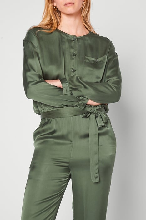 HIGH COLLAR LONGSLEEVES JUMPSUIT ALLIGATOR 4