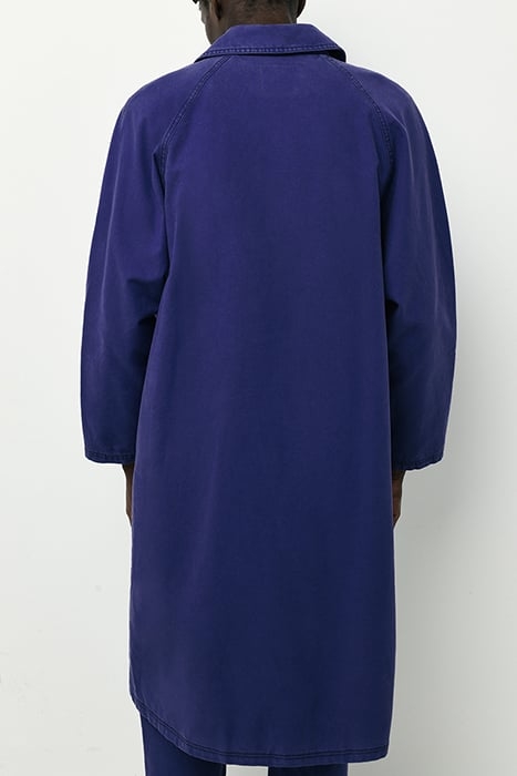 LONG SLEEVES COAT INDIGO VINTAGE 5
