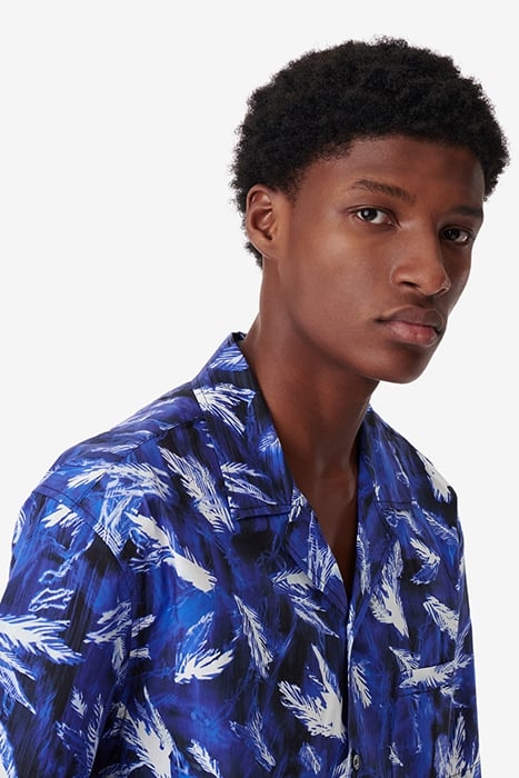 RONE CASUAL SHIRT IN BLUE FEATHER 5