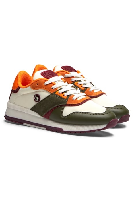 GIRLS VIVINA SNEAKER ARMY GREEN MULTI 2