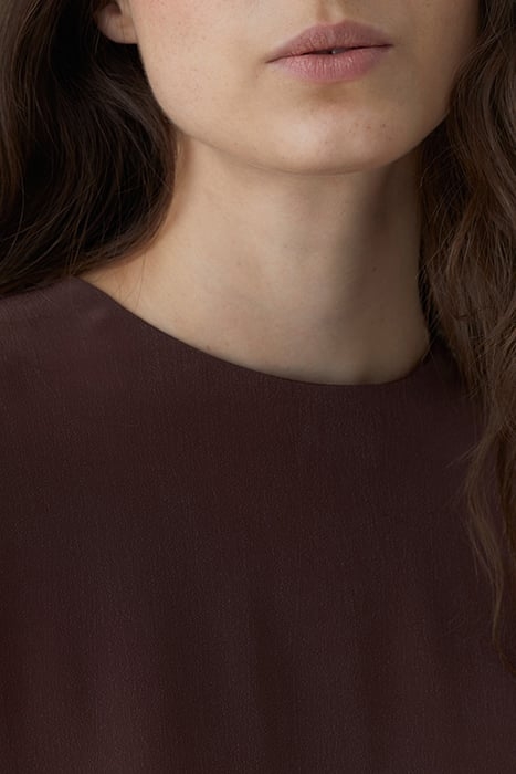 SLIT DRESS DRESSES BURGUNDY 6