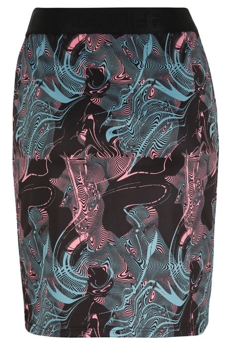 DES AOP MINI SKIRT GALAXY ALLOVER 2