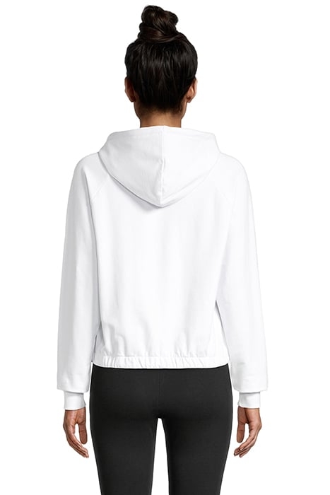 BAALBERGE CROPPED HOODY BRIGHT WHITE 2