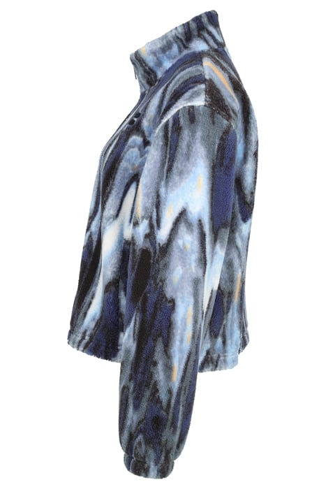 CHAMBLY AOP ZIPPER JACKET BLUE MELTING AOP 6