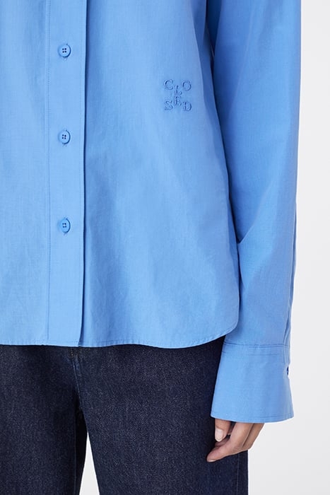 STRAIGHT FITTED SHIRT SHIRTS & BLOUSES CHAMBRAY BLUE 7