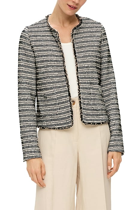 S.OLIVER JACKETS INDOOR GREY/BLACK 1