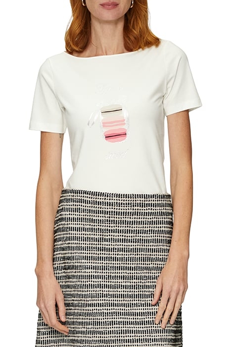 S.OLIVER T-SHIRTS OFF-WHITE 1