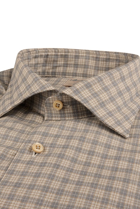 FITTED BODY/90, RC CUFF LIGHT GREY CHECK 2