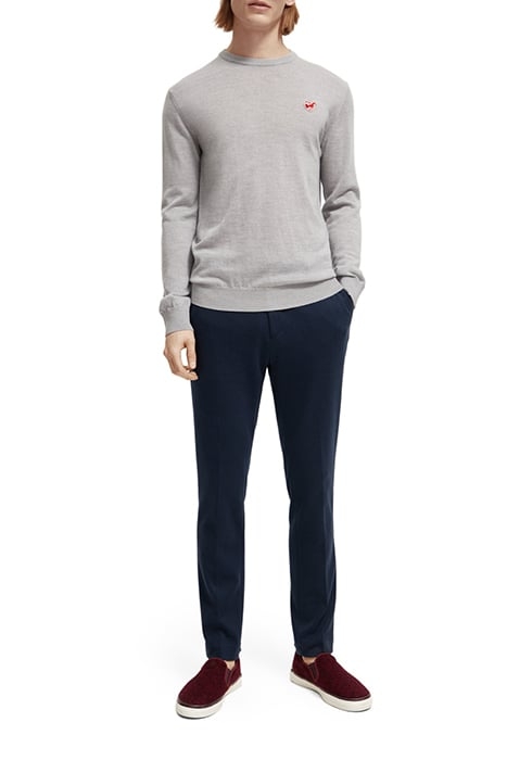 MOTT - SUPER SLIM-FIT YARN-DYED KNITTED CHINO NIGHT 3