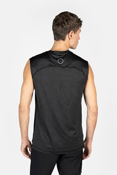 ATHLETIC REGULAR FIT TANK JET BLACK 2