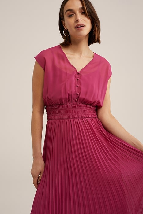 DRESS MID LENGTH OLD ROSE 5