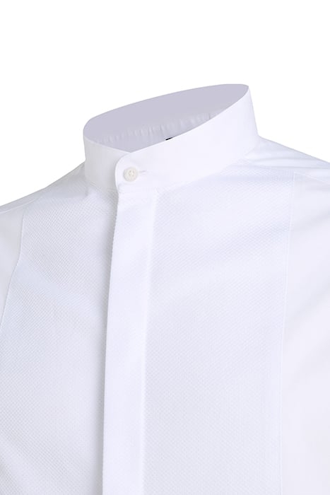 HUN'S PICK MAO COLLAR SHIRT WHITE 7