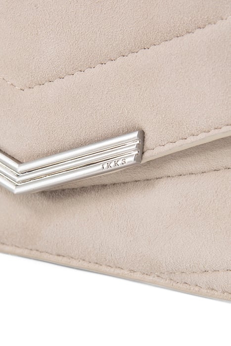 CHALK SUEDE BAG 3