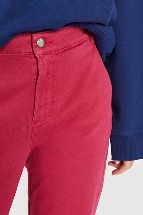 MAGENTA FLARED JEANS 6