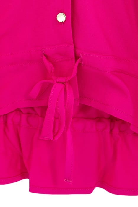 MAGENTA BLOUSE WITH PEPLUM DETAIL 5