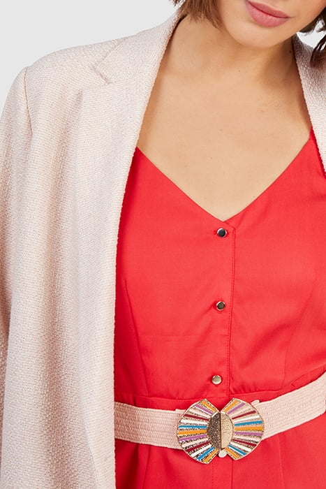 FRESH PINK COAT WITH GOLD LUREX 5