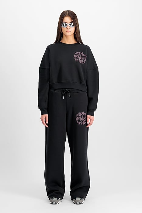 LOGO SWEATER BLACK 1