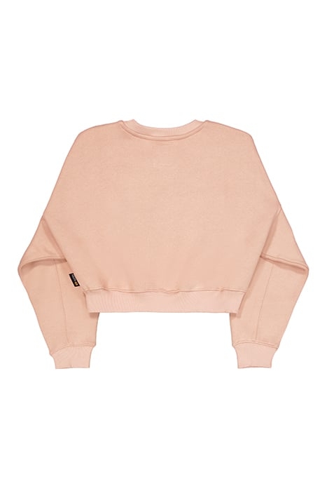 LOGO SWEATER DUSTY CORAL 4