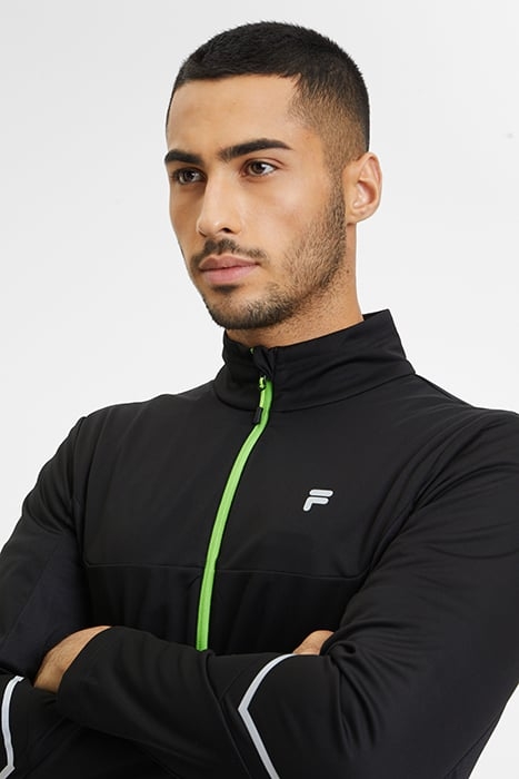 ROMBAS WINDSTOPPER RUNNING JACKET BLACK 7