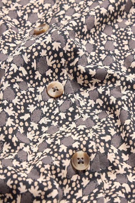 RUA JERSEY SHIRT DRESS BLACK PRINT 7