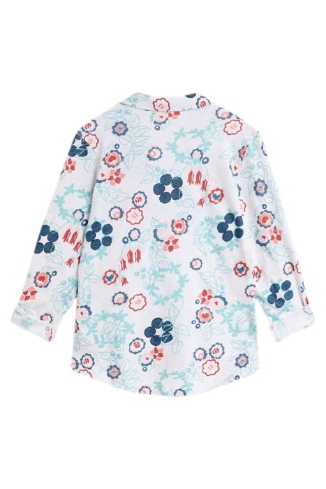 ANNIE JERSEY SHIRT WHITE PRINT 4