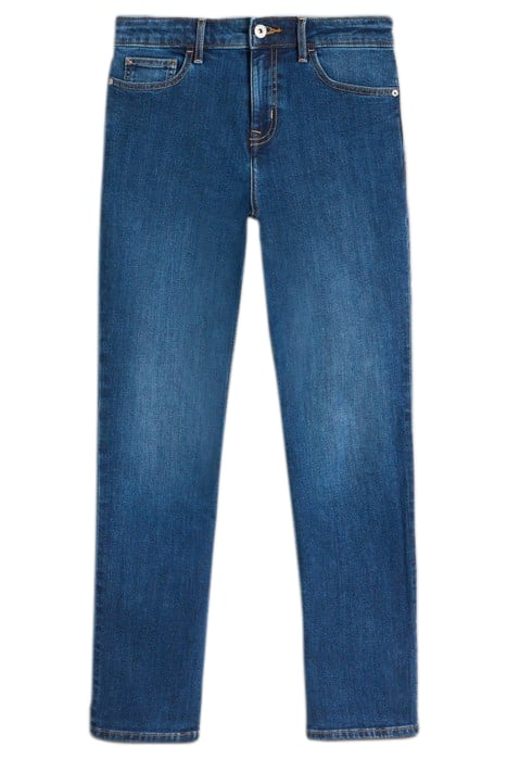 TAYLOR STRAIGHT JEAN MID DENIM 4