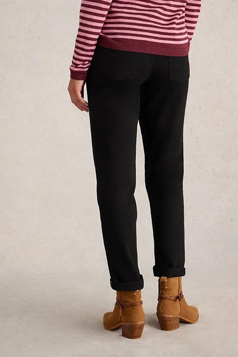 TAYLOR STRAIGHT JEAN BLACK DENIM 2