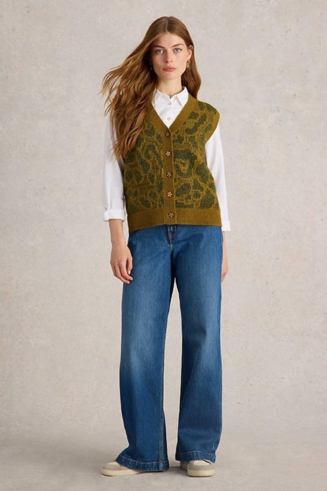 SIDNEY SPARKLE TANK GREEN MULTI 1