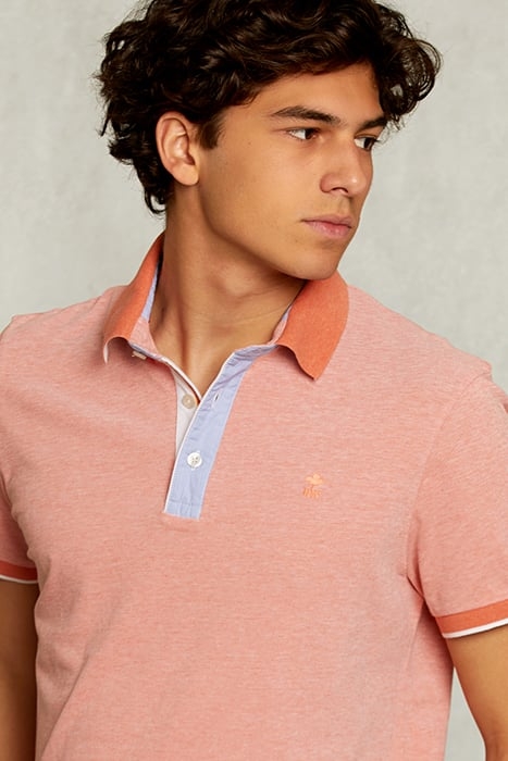 CUSTOM FIT COTTON POLO LIFE JACKET MIX ORANGE 4