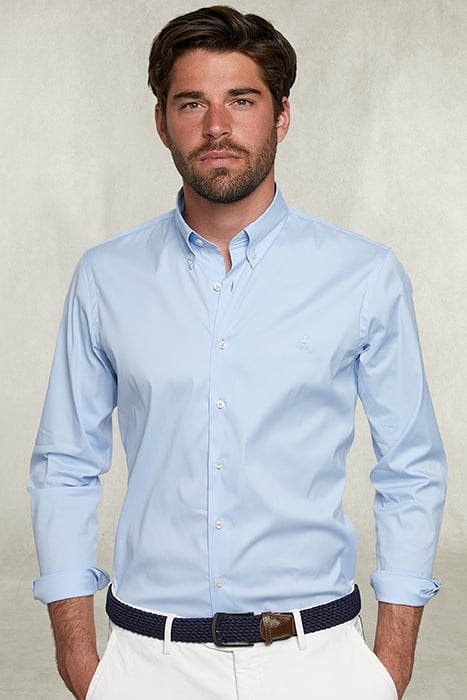 SLIM FIT SHIRT BLUE BLUE 1