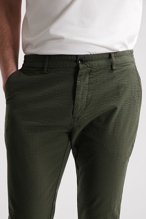 DS_JAMES SEERSUCKER ARMY GREEN ARMY GREEN 5