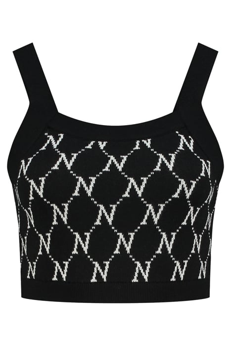 BRISBANE TOP BLACK/PEARL 4