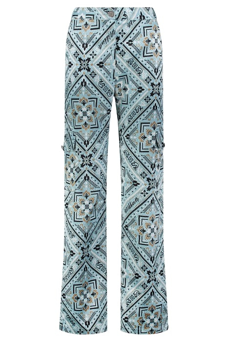 BANGKOK PRINTED TROUSERS POOL/BLACK 2