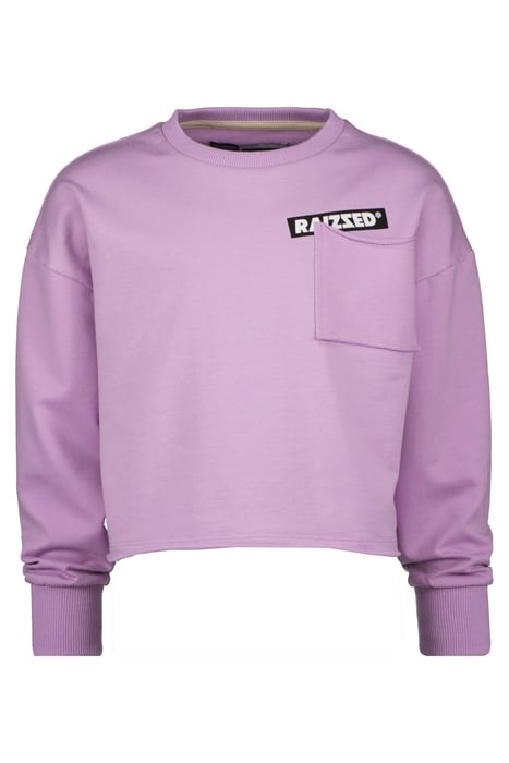 GIRLS BERGEN SWEATER LILAC PINK 1