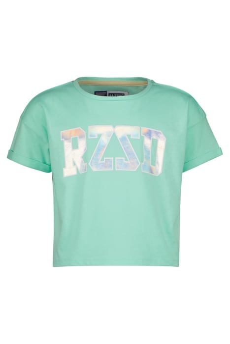 GIRLS CHARLOTTE T-SHIRT HINT OF MINT 1