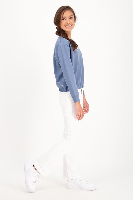 GIRLS SOFIA SWEATER SILK BLUE 6