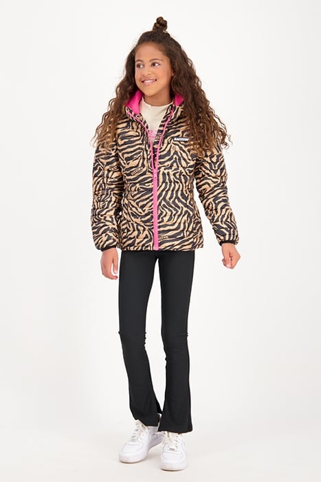 GIRLS CHEYENNE JACKET LIGHT HONEY BROWN 6