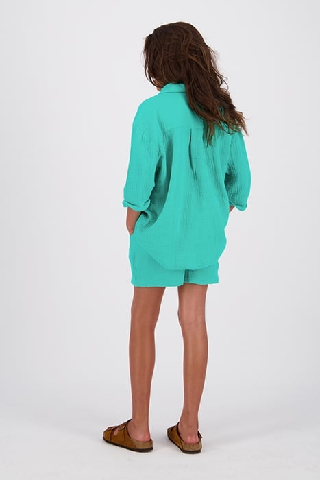GIRLS YUSRA SHIRT SCUBA GREEN 2