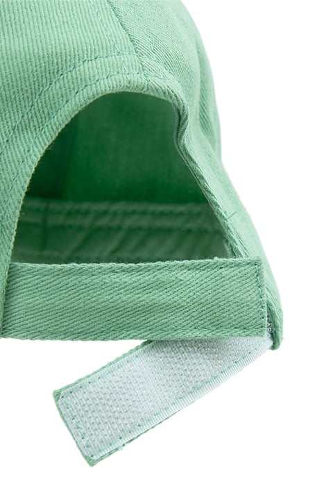 BABY BOYS’ GREEN, ECRU AND BEIGE CAP WITH BANANAS IMAGE 5