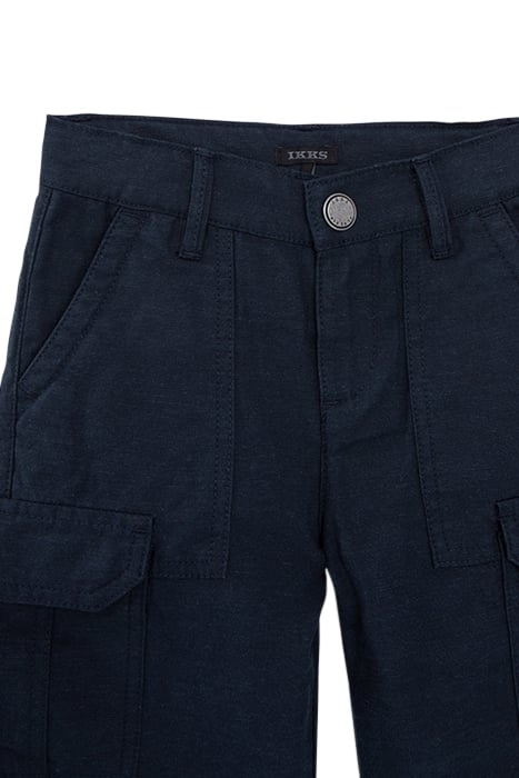BOYS’ NAVY CARGO BERMUDA SHORTS 3