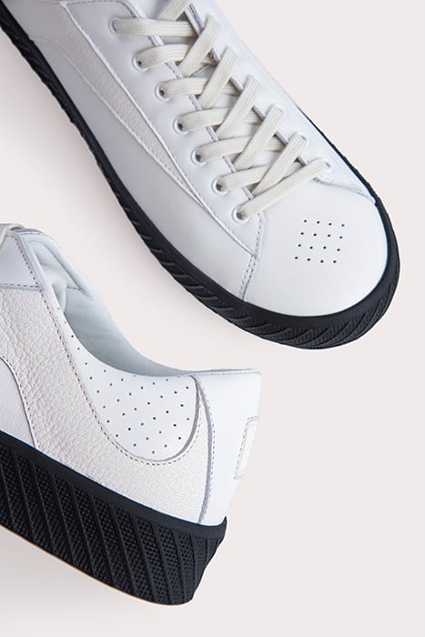 RODINA BLACK ON WHITE LEATHER BLACK ON WHITE 5