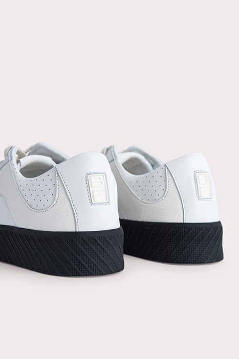 RODINA BLACK ON WHITE LEATHER BLACK ON WHITE 4