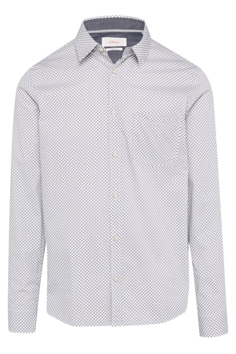S.OLIVER SHIRTS GREY/BLACK 3