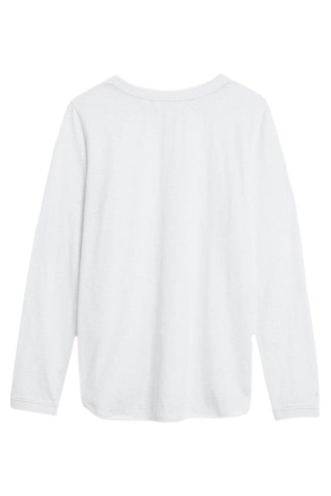CLARA LS TEE BRILLIANT WHITE 3