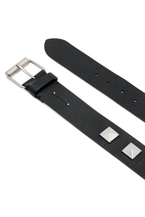 JOAN STUD BELT BLACK/ANTQ NICKEL 4